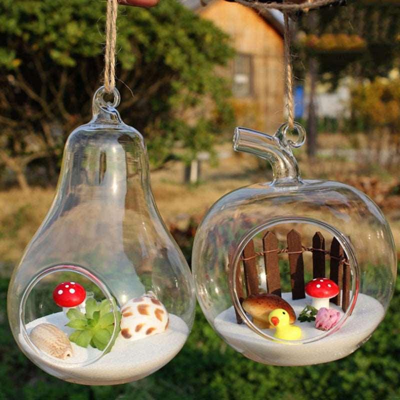 Hanging Clear Glass Terrarium